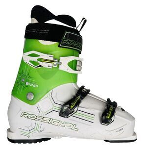Rossignol Evo Sensor 70 Men’s Ski Boots White/Green Mondo 31–32.5 368mm -GUC